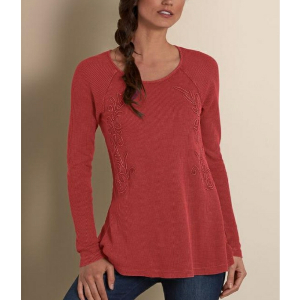 Soft Surroundings Camden Top in Vintage Henna